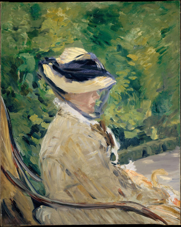 Édouard Manet - Madam Manet Fine Art Baskı