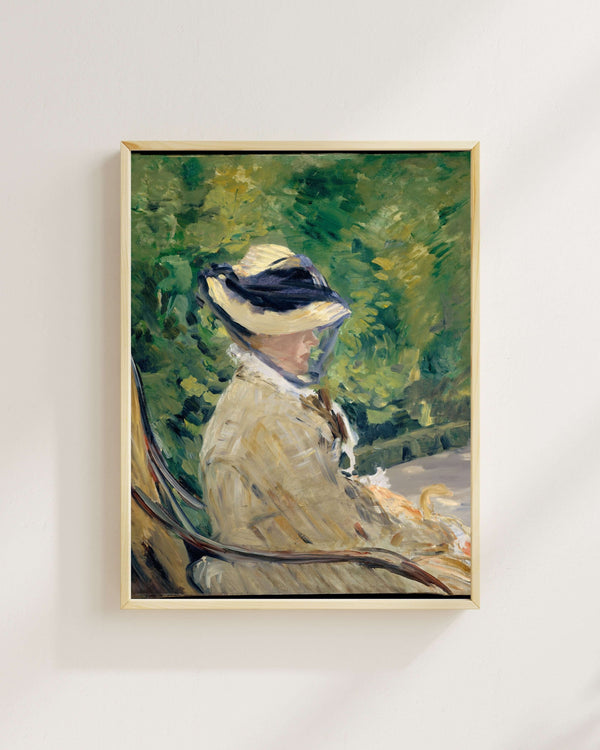 Édouard Manet - Madam Manet Fine Art Baskı
