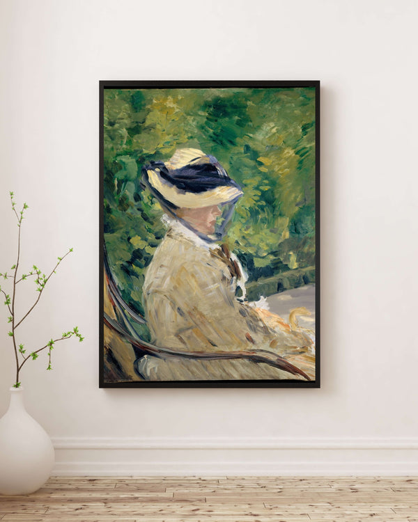 Édouard Manet - Madam Manet Fine Art Baskı