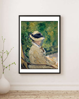 Édouard Manet - Madam Manet Fine Art Baskı