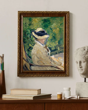 Édouard Manet - Madam Manet Fine Art Baskı