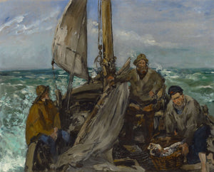 Édouard Manet - Denizin Emekçileri fine art baskı