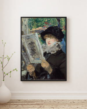 Édouard Manet - Okuyan Kadın fine art baskı