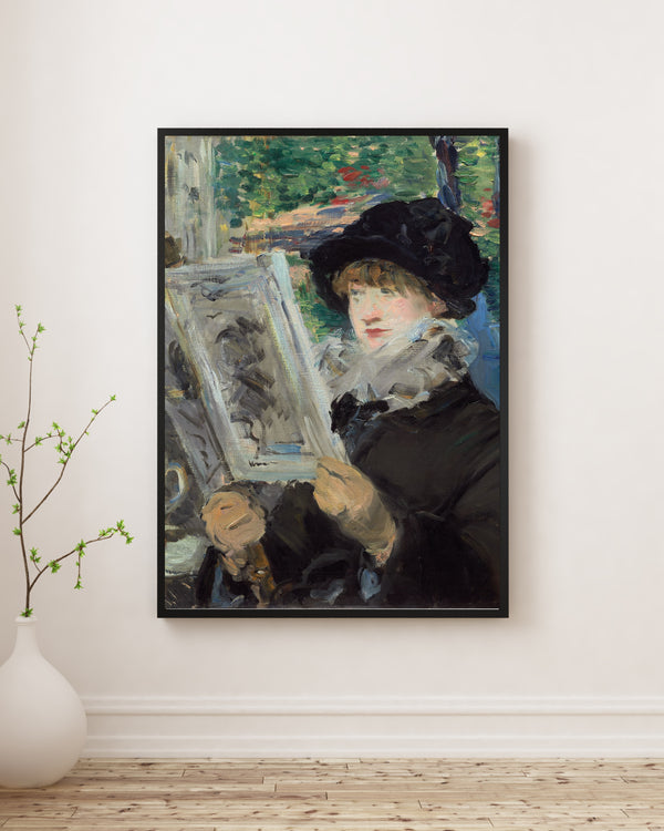 Édouard Manet - Okuyan Kadın fine art baskı