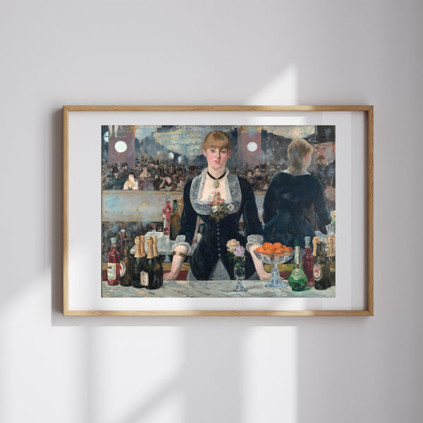 Édouard Manet - Folies-Bergère'de Bir Bar