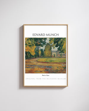 Edvard Munch-Kösen’deki Park poster