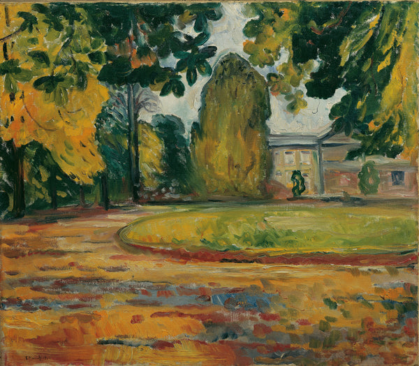 Edvard Munch-Kösen’deki Park tablo