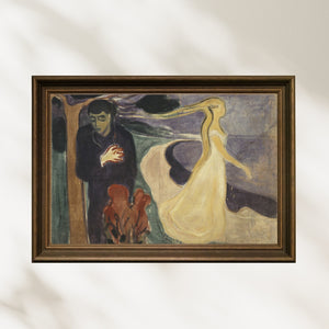 Edvard Munch - Ayrılık poster