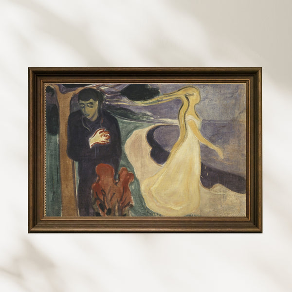 Edvard Munch - Ayrılık poster