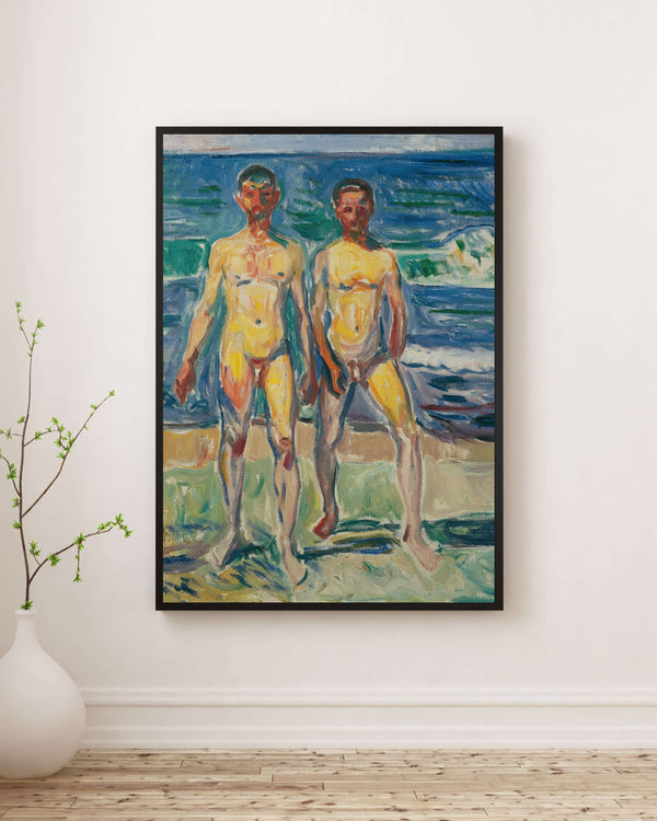 Edvard Munch - Deniz Başında Adamlar