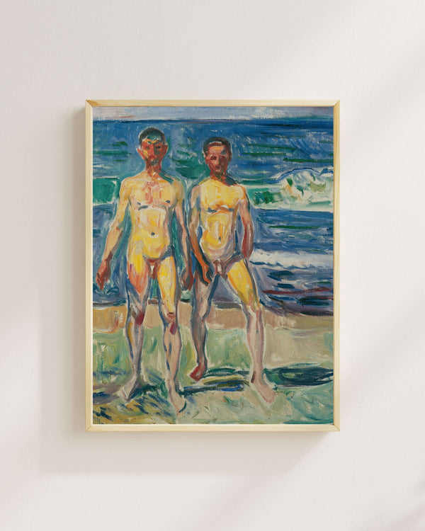 Edvard Munch - Deniz Başında Adamlar