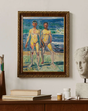 Edvard Munch - Deniz Başında Adamlar
