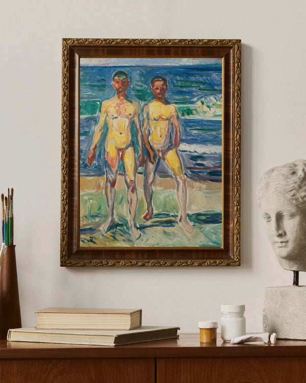 Edvard Munch - Deniz Başında Adamlar