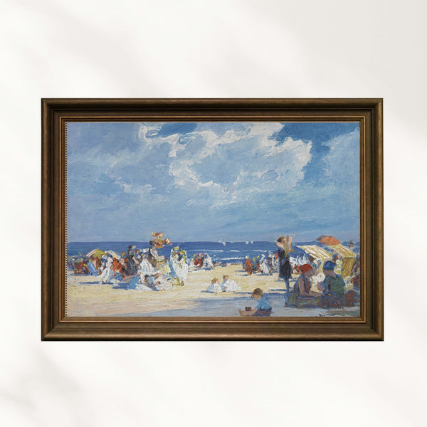 Edward Henry Potthast - Plaj Sahnesi