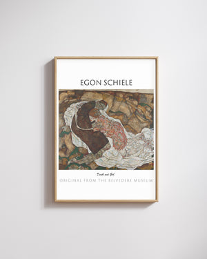 Egon Schiele-Ölüm ve Kız poster