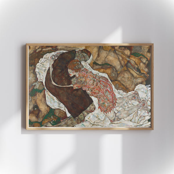 Egon Schiele-Ölüm ve Kız