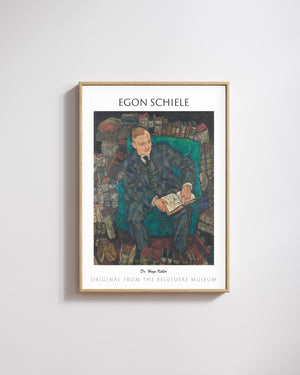 Egon Schiele-Dr. Hugo Koller poster