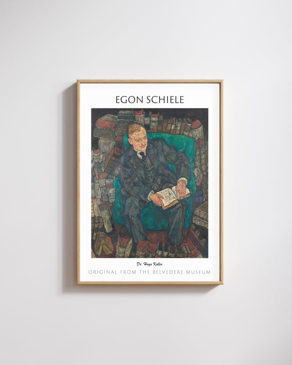 Egon Schiele-Dr. Hugo Koller poster