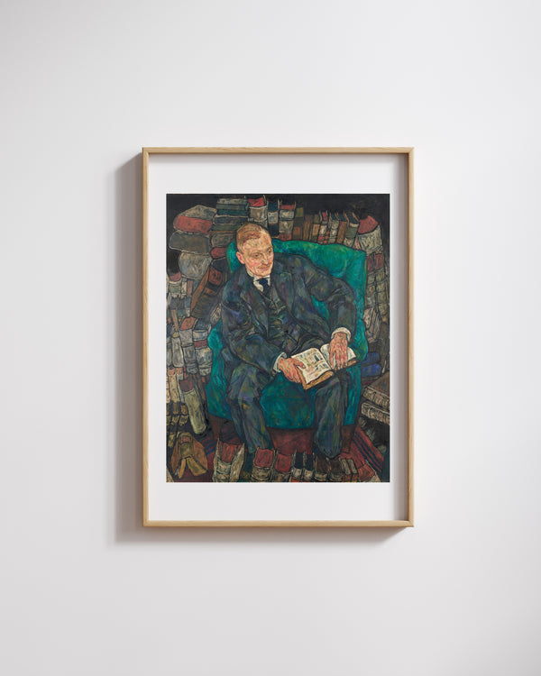 Egon Schiele - Dr. Hugo Koller fine art baskı