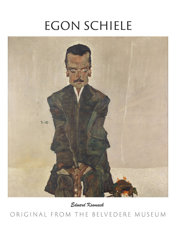 Egon Schiele-Eduard Kosmack fineart baskı