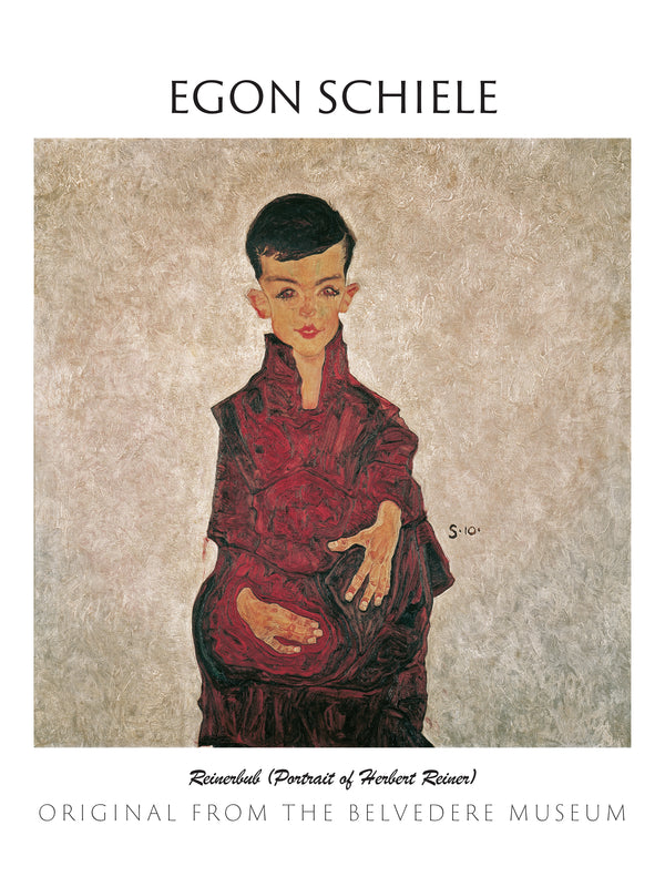 Egon Schiele – Reinerbub (Herbert Reiner’in Portresi) fineart baskı