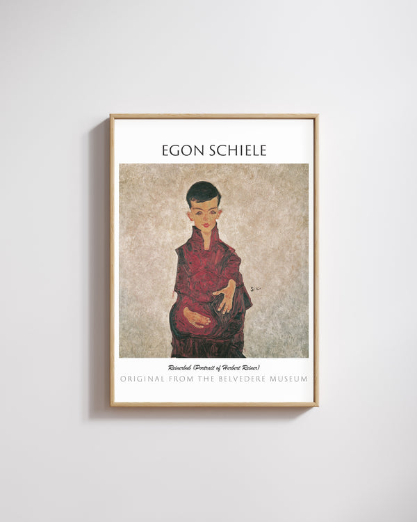 Egon Schiele – Reinerbub (Herbert Reiner’in Portresi) poster