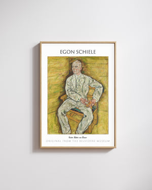 Egon Schiele-Viktor Ritter von Bauer’in Portresi portre
