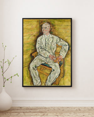 Egon Schiele - Viktor Ritter von Bauer’in Portresi poster