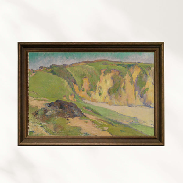 Émile Bernard - Le Pouldu Kayalıkları