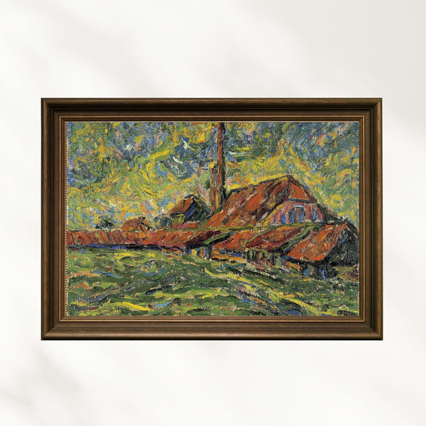 Erich Heckel - Tuğla Fabrikası