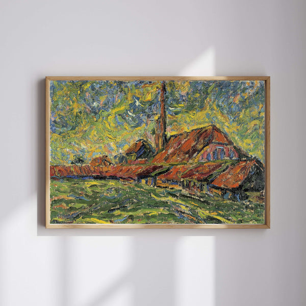 Erich Heckel - Tuğla Fabrikası