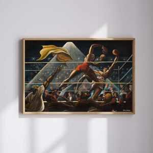 Göklerden Gelen Yumruk Fine Art Baskı