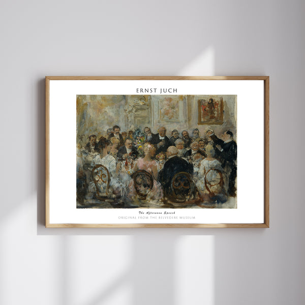 Ernst Juch-Öğleden Sonra Konuşması poster