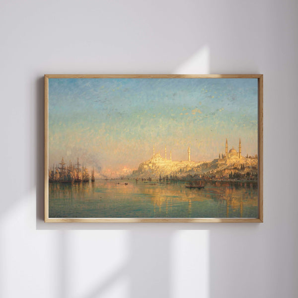 Ernst Karl Eugen Koerner - Haliç'e Bakış