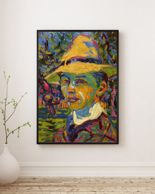 Ernst Ludwig Kirchner - Pipolu Otoportre