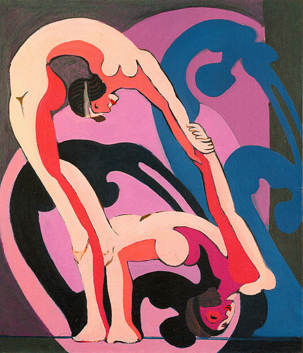 Ernst Ludwig Kirchner - İki Akrobat