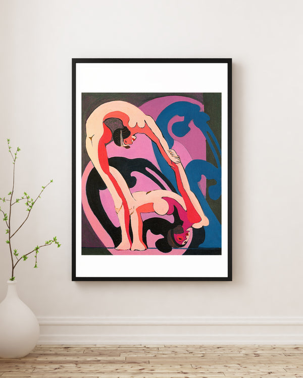 Ernst Ludwig Kirchner - İki Akrobat