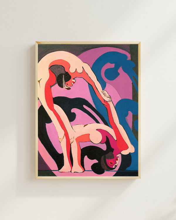 Ernst Ludwig Kirchner - İki Akrobat