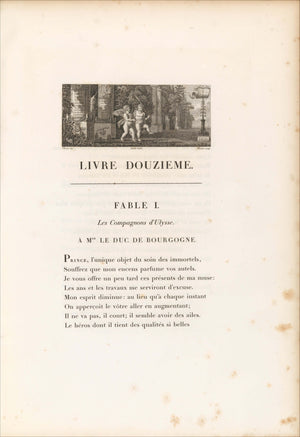 Jean de La Fontaine - Fabllar Fine Art Baskı