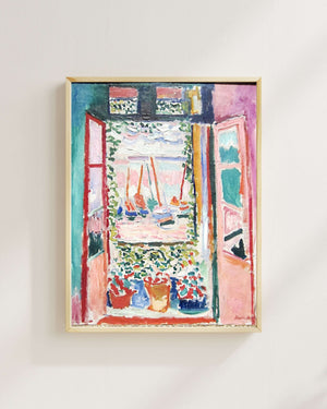 Henri Matisse - Collioure’da Açık Pencere Fine Art Baskı
