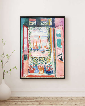 Henri Matisse - Collioure’da Açık Pencere Fine Art Baskı