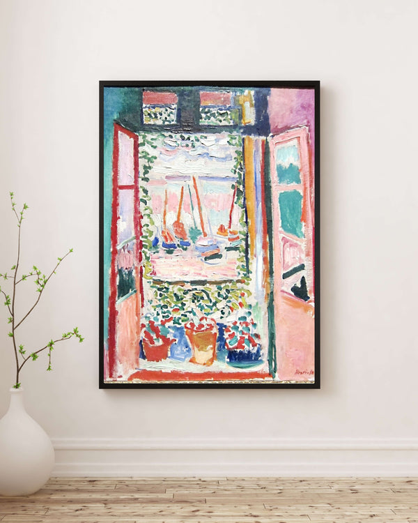Henri Matisse - Collioure’da Açık Pencere Fine Art Baskı