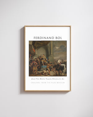 Ferdinand Bol-Konsül Titus Manlius Torquatus’un Oğlunun Başını Kestirmesi poster