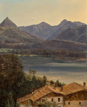 Ferdinand Georg Waldmüller - Wolfgangsee Fine Art Baskı