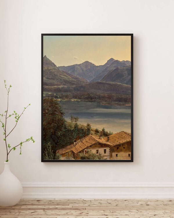 Ferdinand Georg Waldmüller - Wolfgangsee Fine Art Baskı
