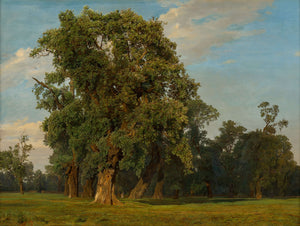 Ferdinand Georg Waldmüller - Büyük Prater Manzarası Fine Art Baskı