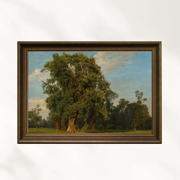 Ferdinand Georg Waldmüller - Büyük Prater Manzarası Fine Art Baskı