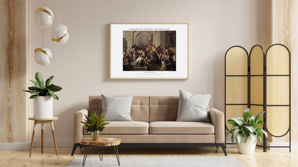 Ferdinand Georg Waldmüller-Manastır Çorbası çerçeve