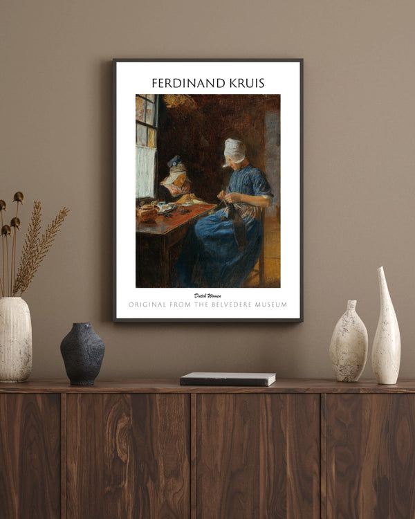 Ferdinand Kruis - Hollandalı Kadınlar çerçeve