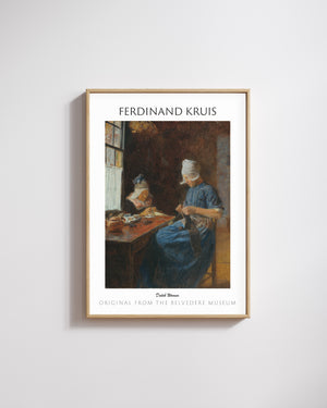 Ferdinand Kruis Hollandalı Kadınlar poster